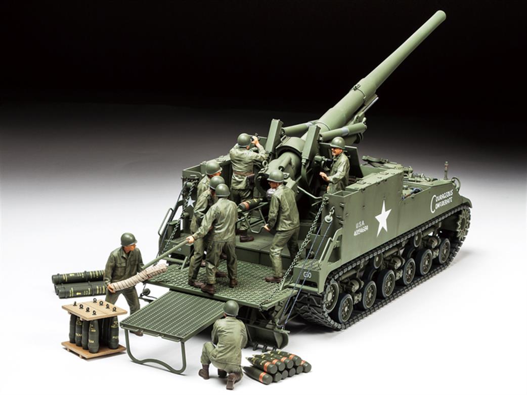 Tamiya 1/35 35351 US Self Propelled M40 155mm Gun Kit