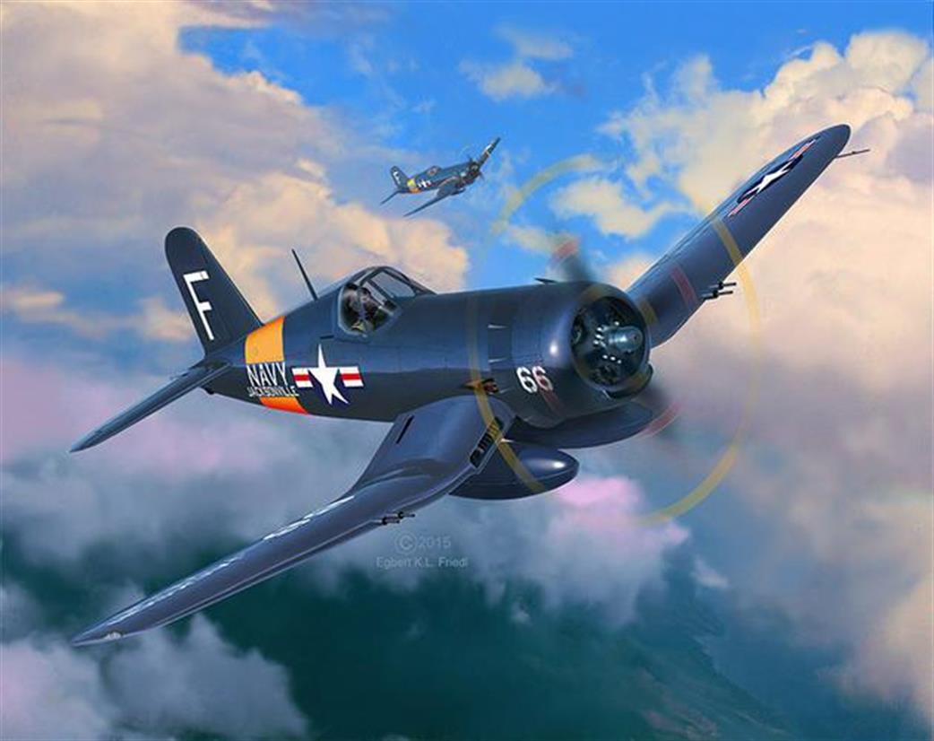 Revell 1/72 03955 F4U-4 Corsair USN Faighter Kit