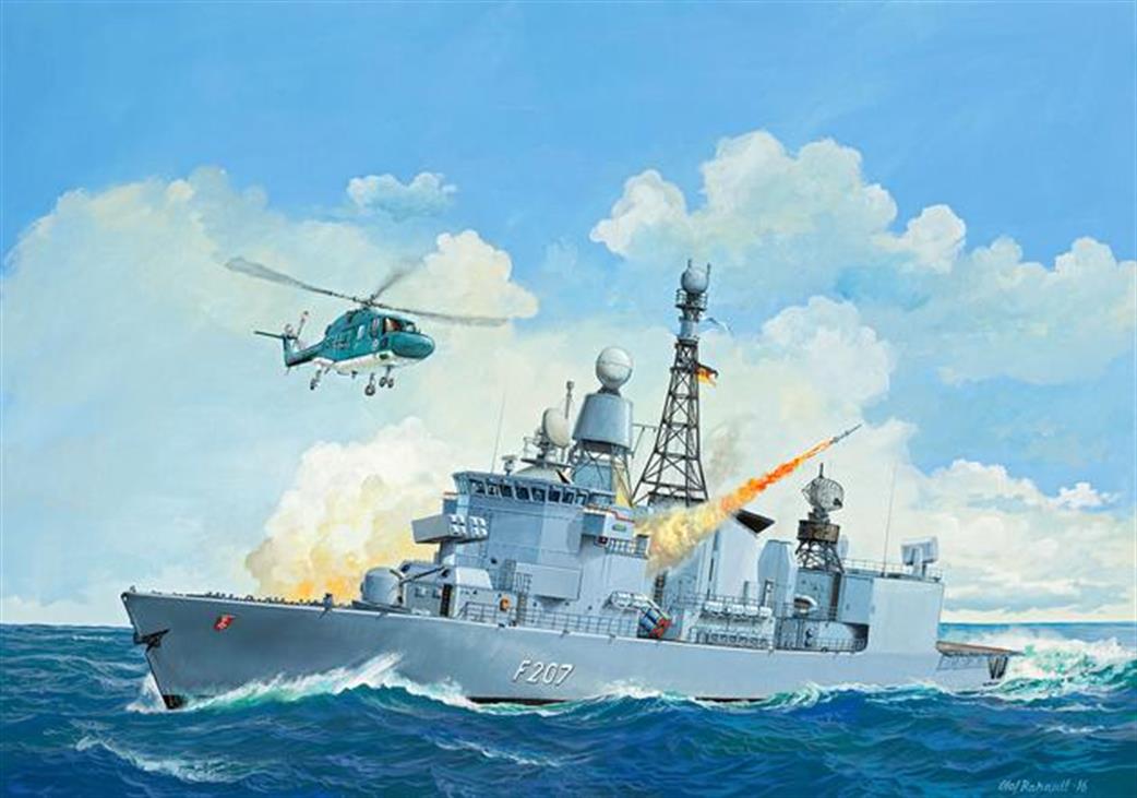 Revell 1/350 05143 German Frigate Class F122