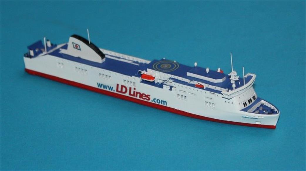 Rhenania 1/1250 RJ260LD (W) Norman Asturias W Ferry Model