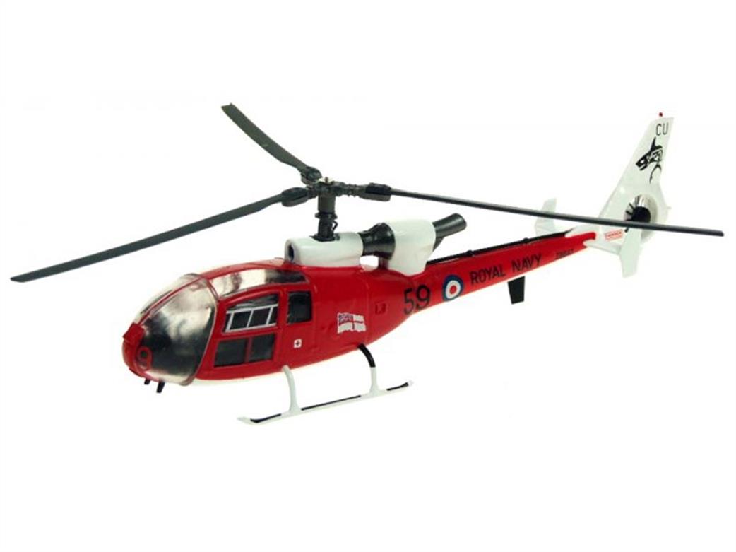 Aviation 1/72 AV7224003 Westland Gazelle Royal Navy Sharks Aerobatic Team ZB647 Helicopter Model