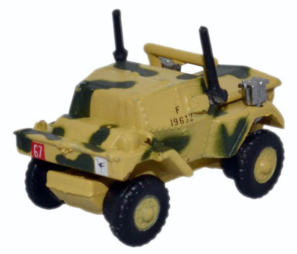 Oxford Diecast 1/148 NDSC001  Daimler Dingo 23rd Armoured Brigade