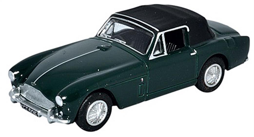 Oxford Diecast 1/76 76AMDB2002 Aston Martin DB2 MkIII BHC Dark British Racing Green