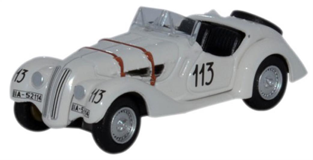 Oxford Diecast 1/76 76BM28001 BMW 328 Mille Miglia 1938 Fane/James