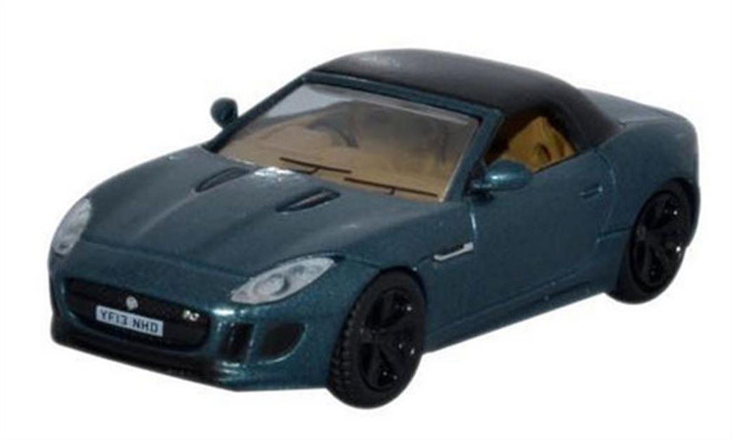 Oxford Diecast 1/76 76FTYP005 Jaguar F Type British Racing Green Metallic