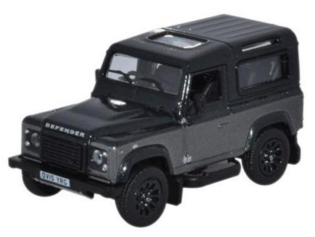 Oxford Diecast 1/76 76LRDF009AU Land Rover Defender 90 Station Wagon Corris Grey (Autobiography)