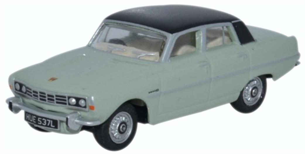 Oxford Diecast 1/76 76RP005 Rover P6 Lunar Grey