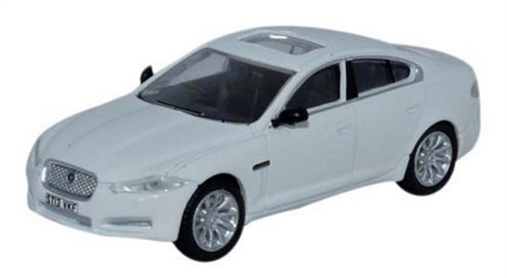 Oxford Diecast 1/76 76XF005 Jaguar XF Saloon Polaris White