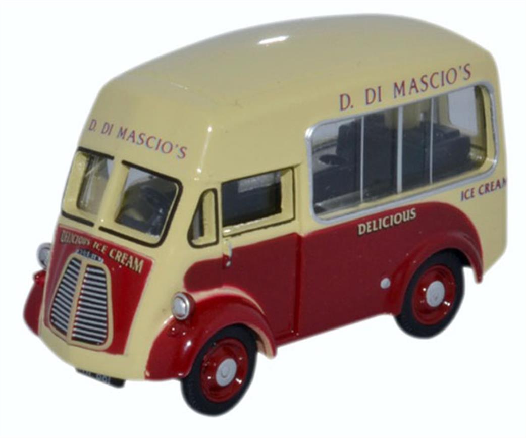 Oxford Diecast 1/76 76MJ011 Morris J Ice Cream Di Mascios