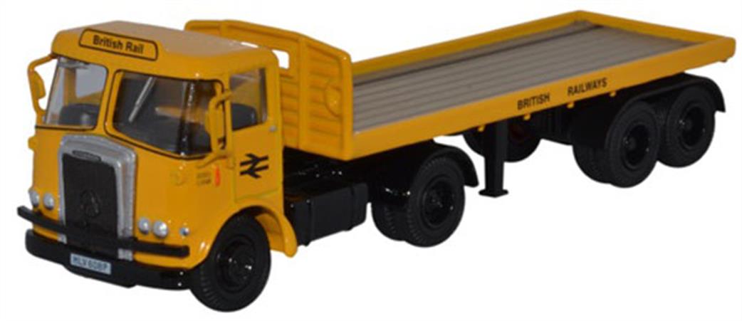 Oxford Diecast 1/76 76ATK003 Atkinson Borderer Flatbed Trailer British Rail