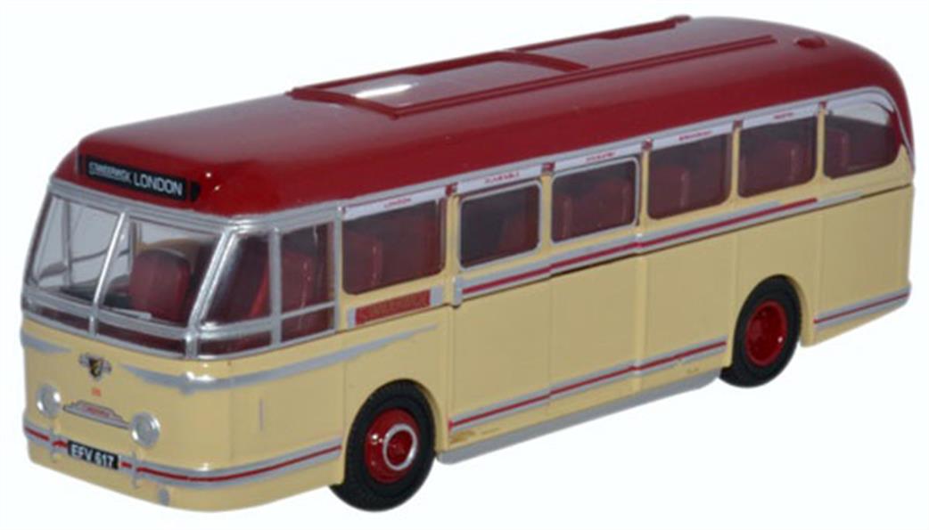 Oxford Diecast 1/76 76LRT008 Leyland Royal Tiger Coach Standerwick