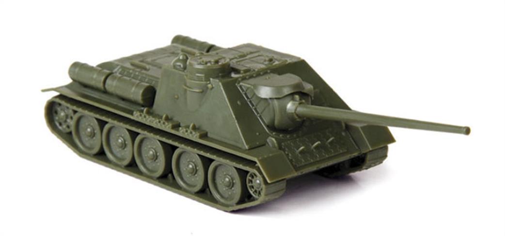 Zvezda 1/100 6211 SU-100 Soviet Self Propelled Gun Kit from Art of Tactics