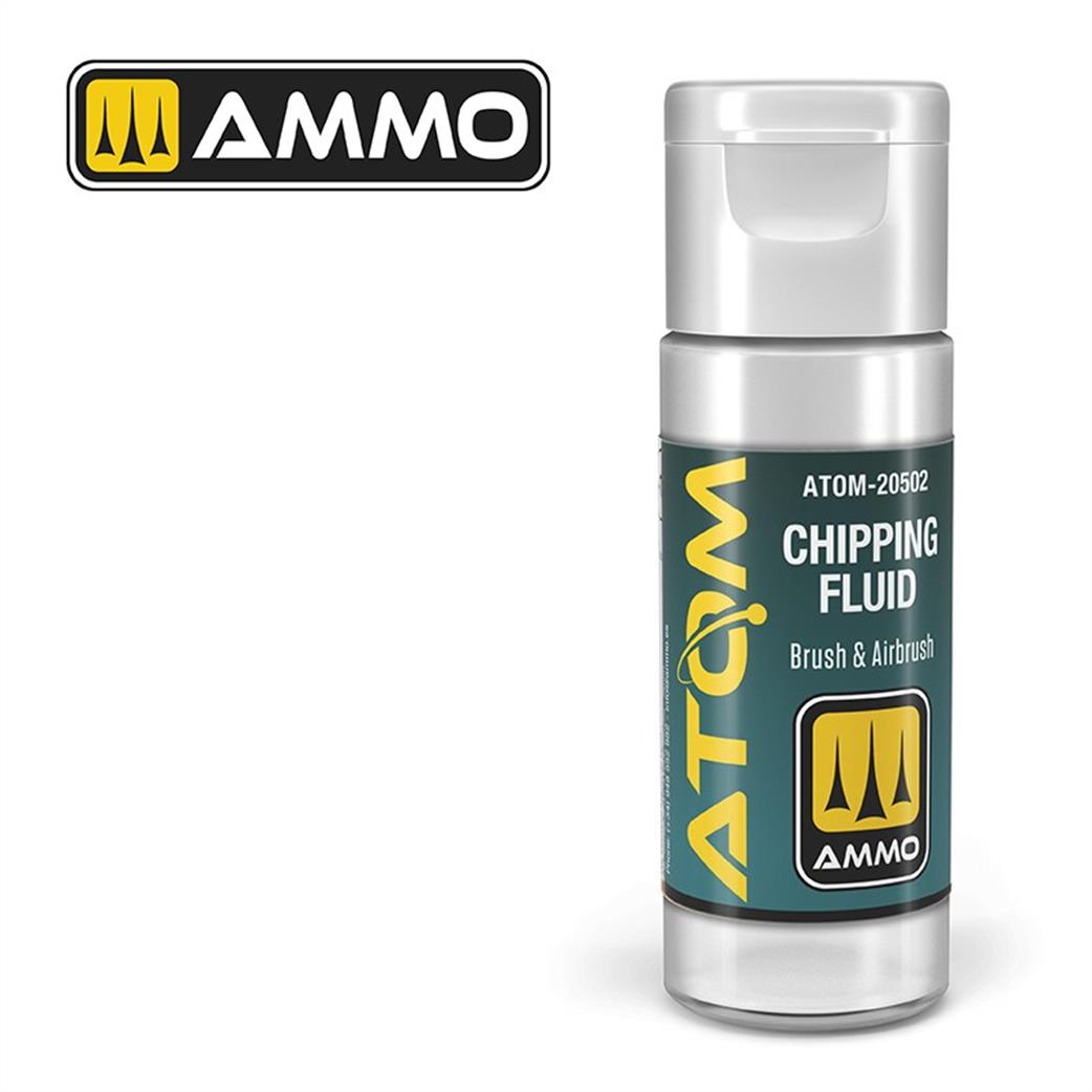 Ammo of Mig Jimenez  ATOM-20502 Chipping Fluid 20ml Bottle