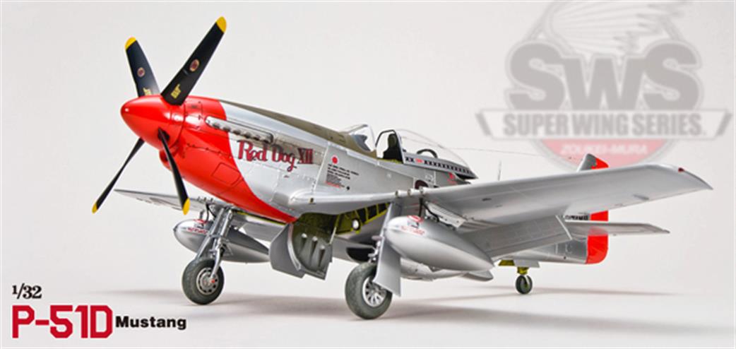 Zoukei-mura 1/32 No.4 North American P-51D Mustang P-51D Aircraft Kit