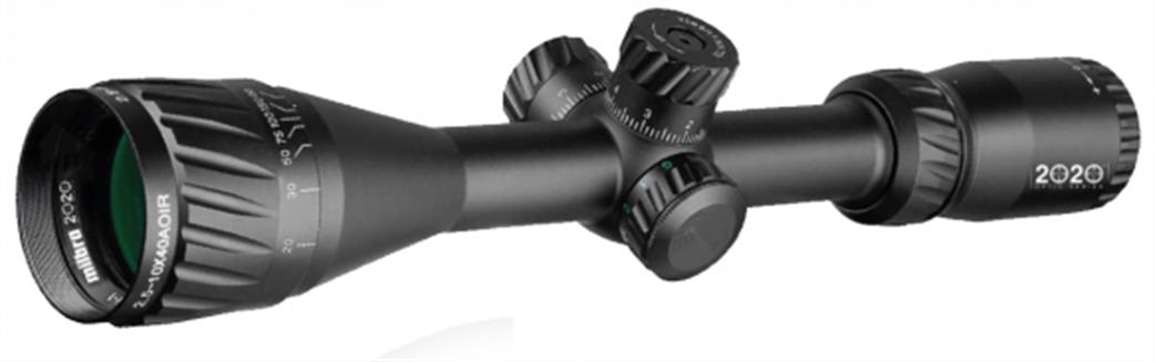 Milbro 1/16 MIL2.5-10x40AOIR 2.5-10 x 40UHD 2020 Optics Series Scope with irgun Mounts