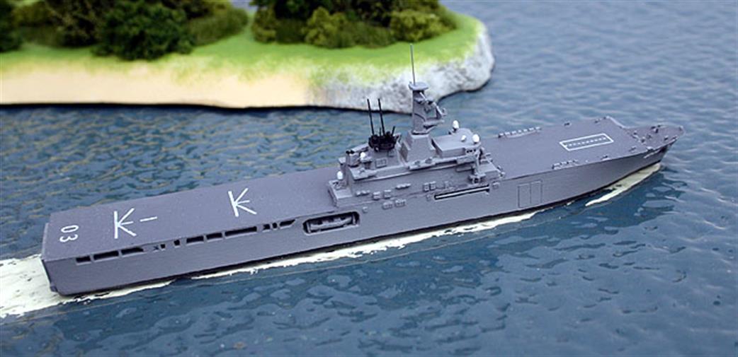 Albatros 1/1250 Alk453B Kunisaki, LST 4003, JMSDF dock landing ship, 2003