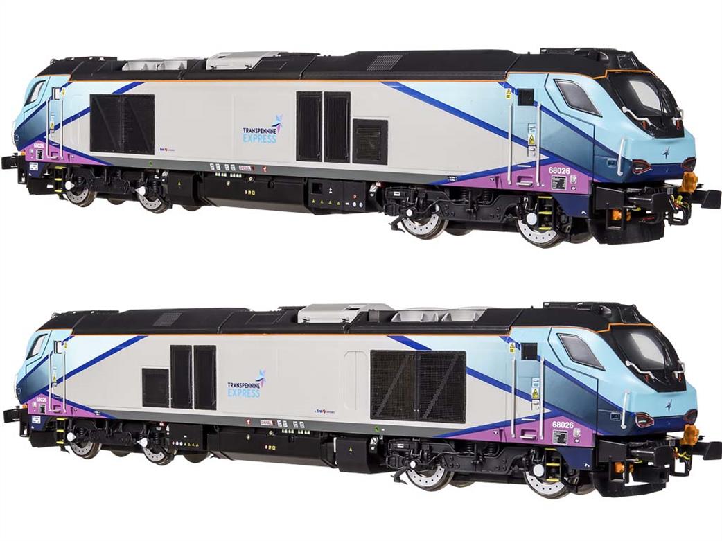 Dapol OO 4D-022-024 TPE 68026 DRS Class 68 Diesel TransPennine Express Livery