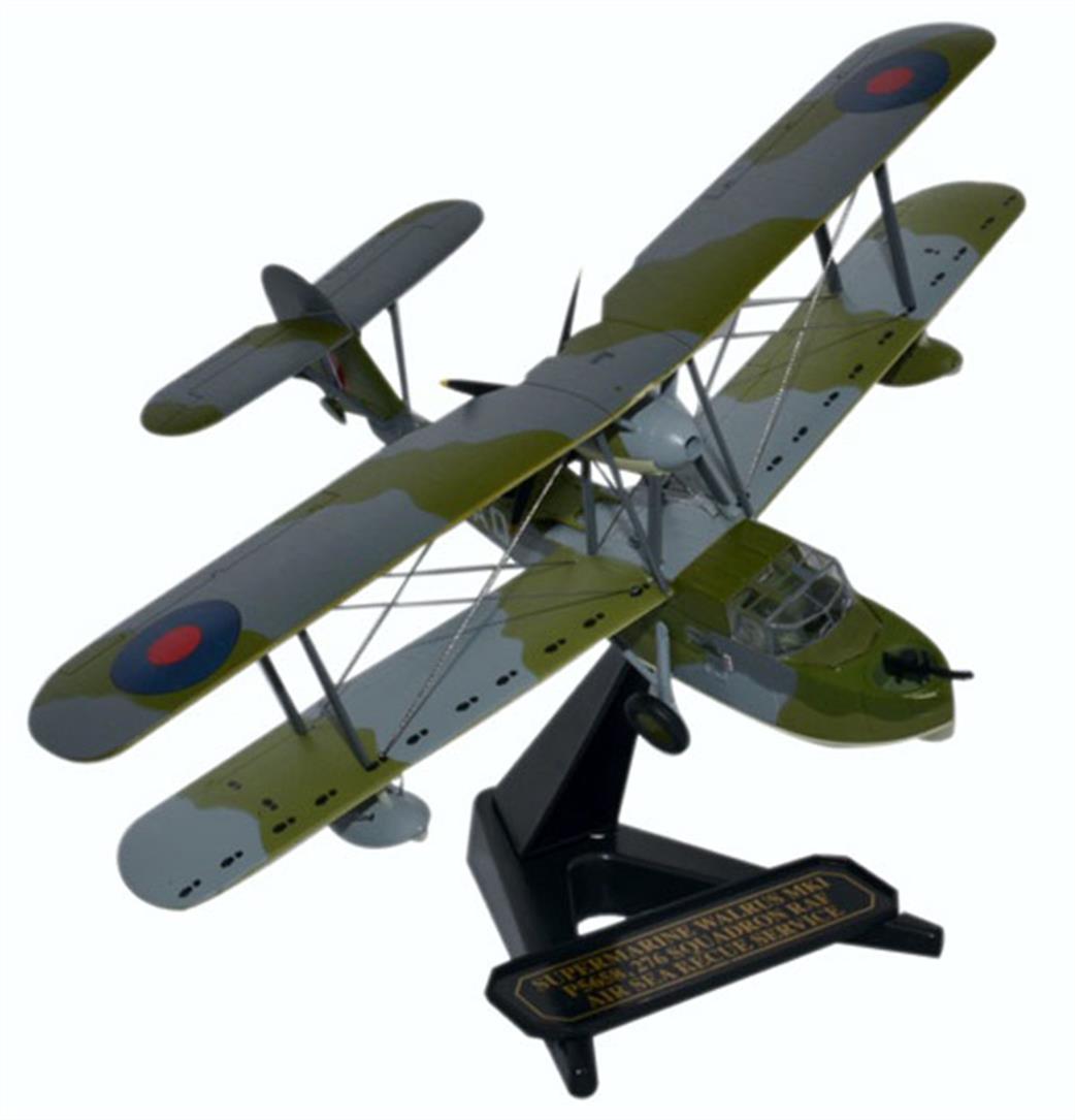 Oxford Diecast 1/72 72SW002 Supermarine Seagull/Walrus RAF 276 Flying Boat Model