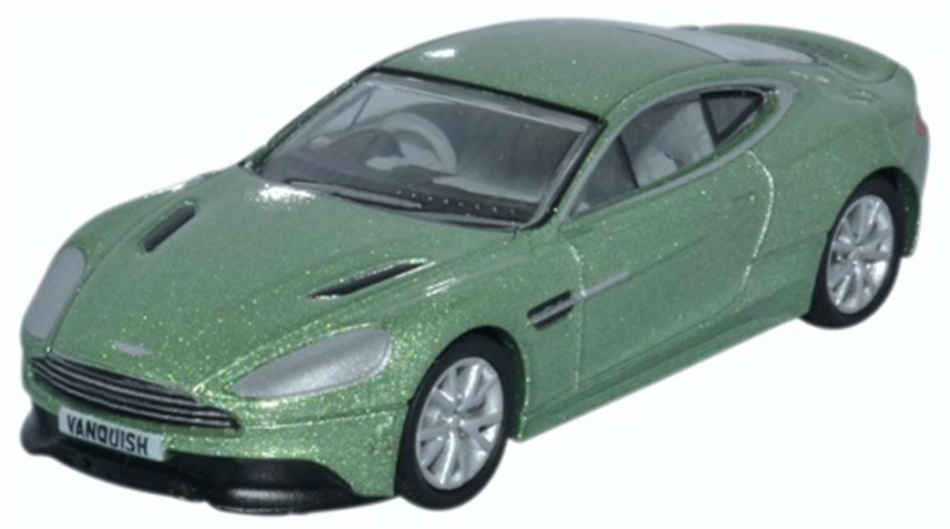 Oxford Diecast 1/76 76AMV001 Aston Martin Vanquish Coupe Appletree Green