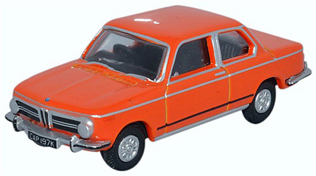 Oxford Diecast 1/76 76BM02001 BMW 2002 Colorado Orange