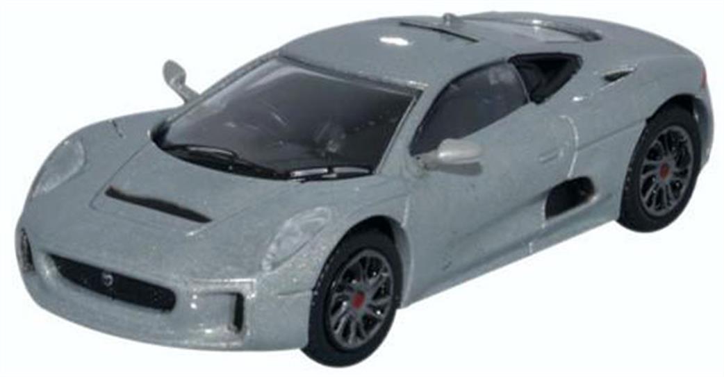 Oxford Diecast 1/76 76JCX75001 Jaguar C-X75 Silver