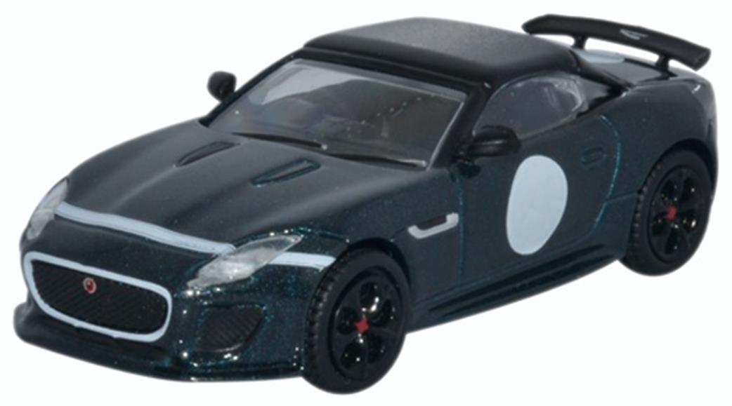 Oxford Diecast 1/76 76JFT001 Jaguar F-Type Project 7 British Racing Green