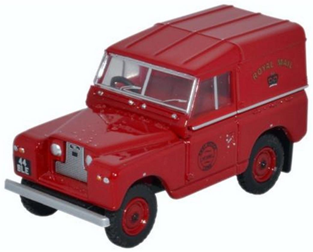 Oxford Diecast 1/76 76LR2S001 Land Rover Series II SWB Hard Back Royal Mail