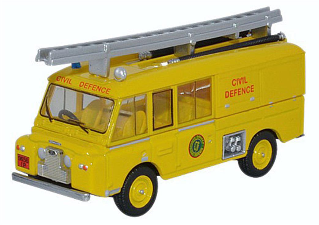 Oxford Diecast 1/76 76LRC006 Land Rover FT6 Civil Defence