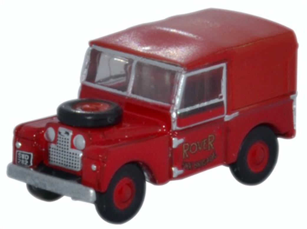 Oxford Diecast 1/148 NLAN188010 Land Rover Series 1 Rover Fire Brigade