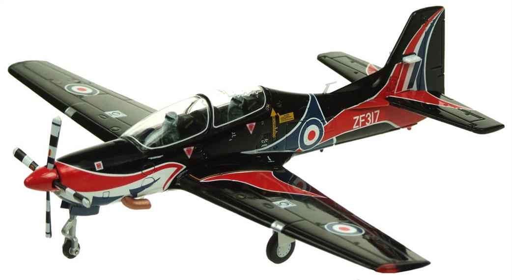 Aviation 1/72 AV7227007 Short Tucano T1 RAF Trainer ZF317 2009 Display Season Model