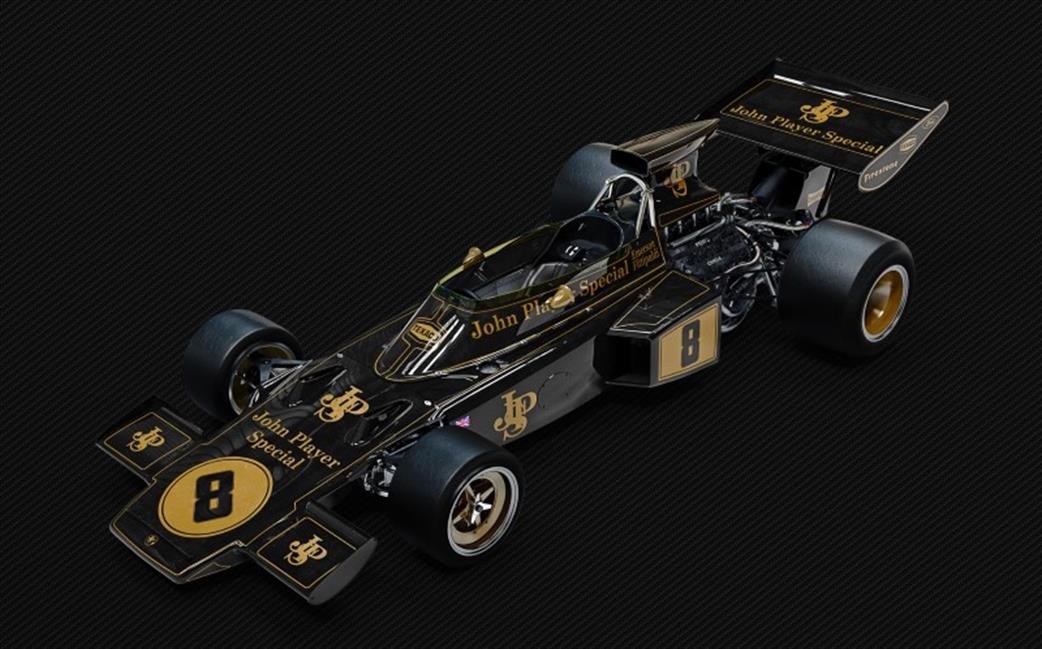 Pocher 1/8 HK114 Lotus 72D 1972 British GP Emerson Fittipaldi Kit