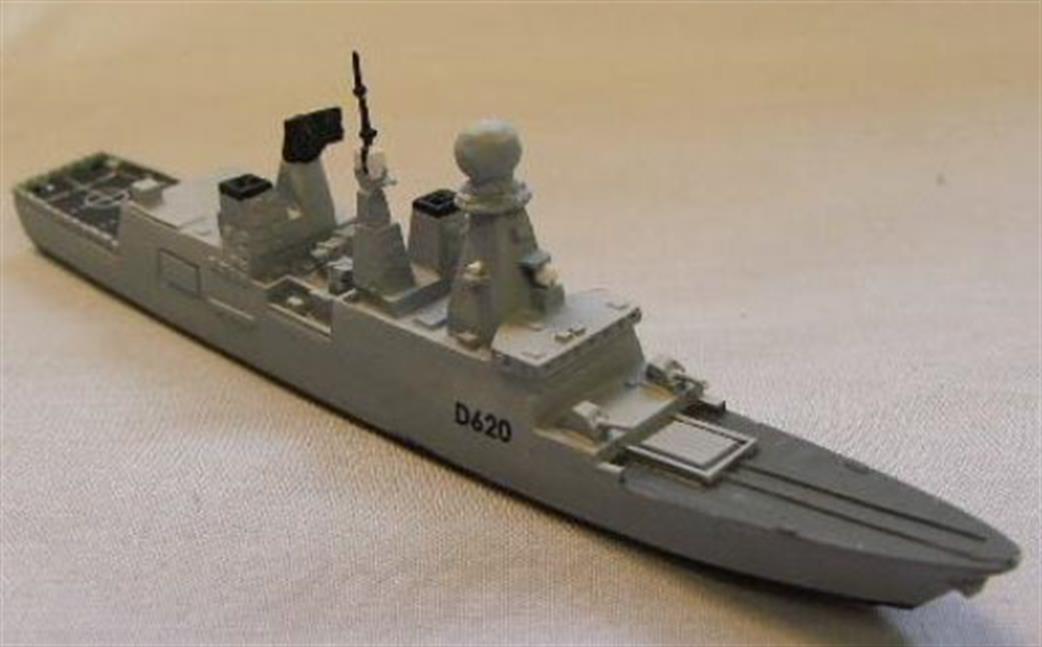 Mountford 1/1250 MM370KP Forbin French Horizon Class Frigate Painted Model