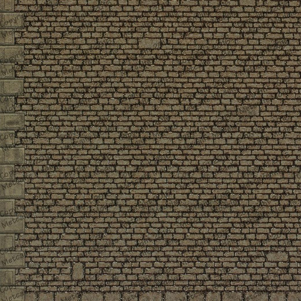 Metcalfe OO M0058 Semi Cut Stonework Sheets