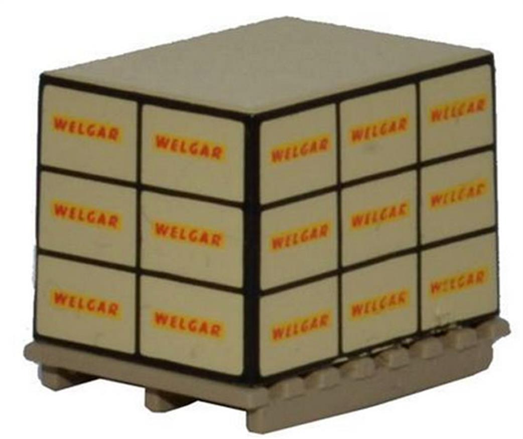 Oxford Diecast 1/76 76ACC004 Pallet/Loads Welgar x 4