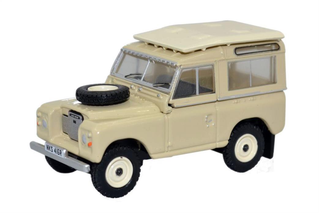 Oxford Diecast 1/76 76LR3S001 Land Rover Series III Station Wagon Limestone