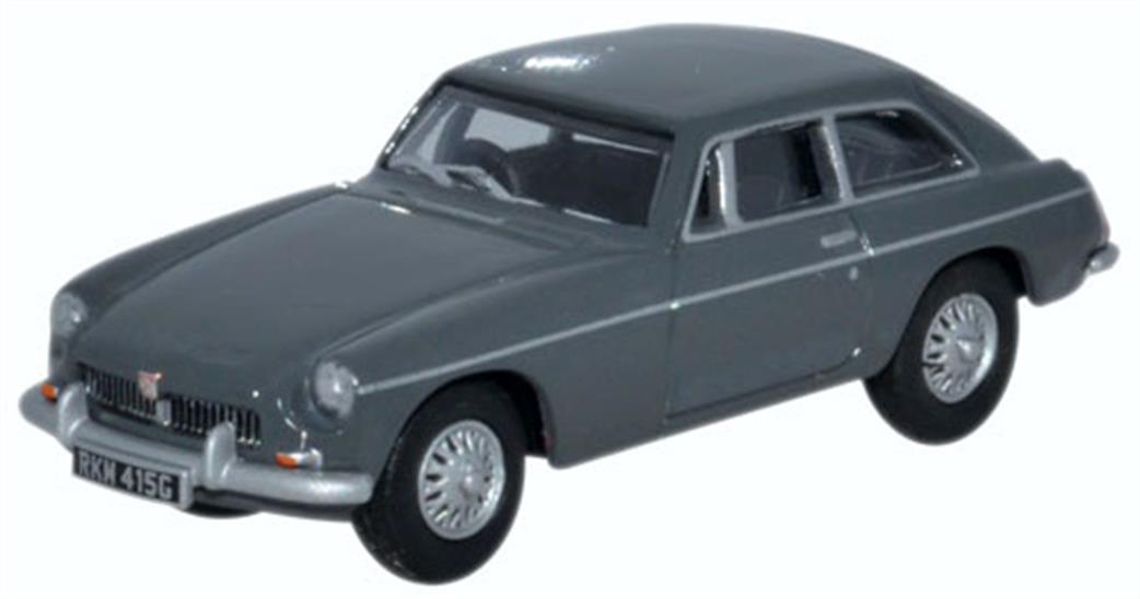 Oxford Diecast 1/76 76MGBGT002 MGBGT Grampian Grey