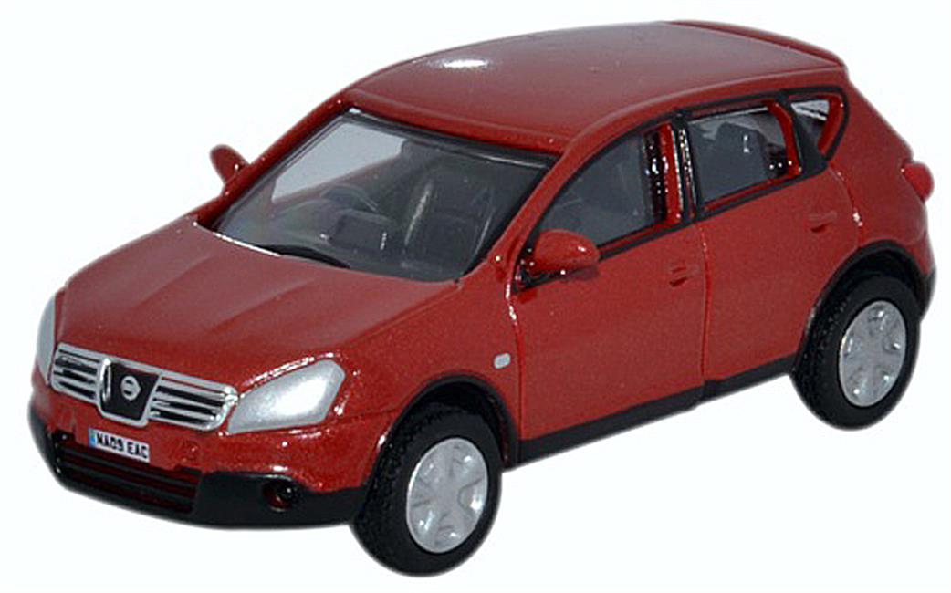 Oxford Diecast 1/76 76NQ003 Nissan Qashqai Fired Iron