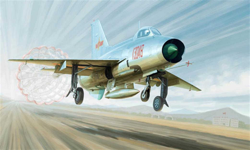 Trumpeter 1/48 02859 J-7A Fighter Kit