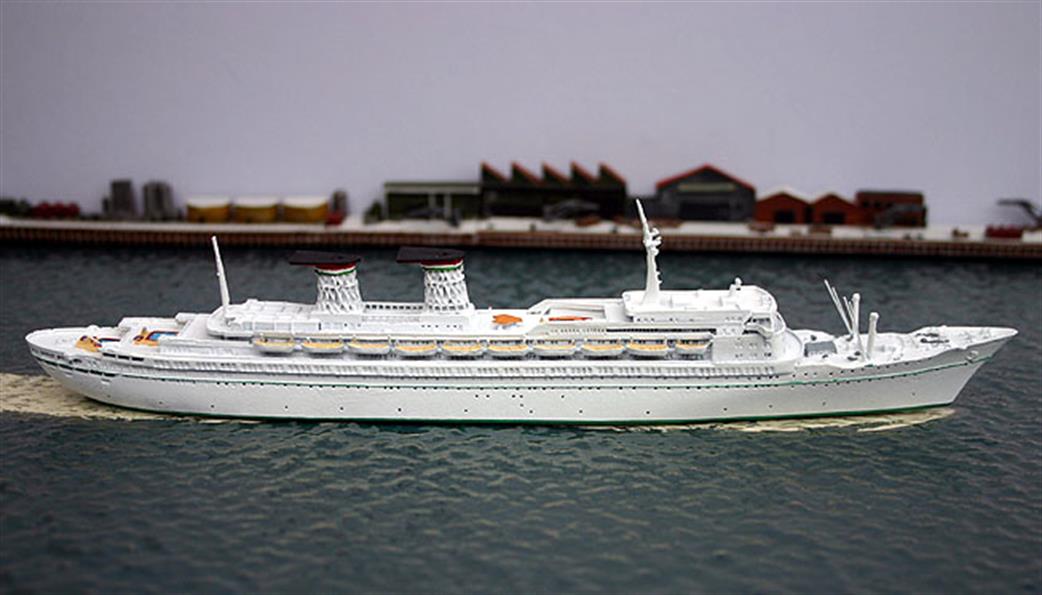 CM Models 1/1250 CM-KR47 Michelangelo, Italia Line cruise ship, 1965