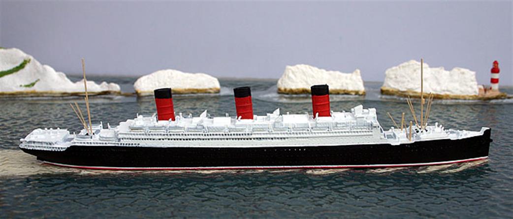 CM Models 1/1250 CM151 Berengaria, Cunard interwar transatlantic liner, 1922