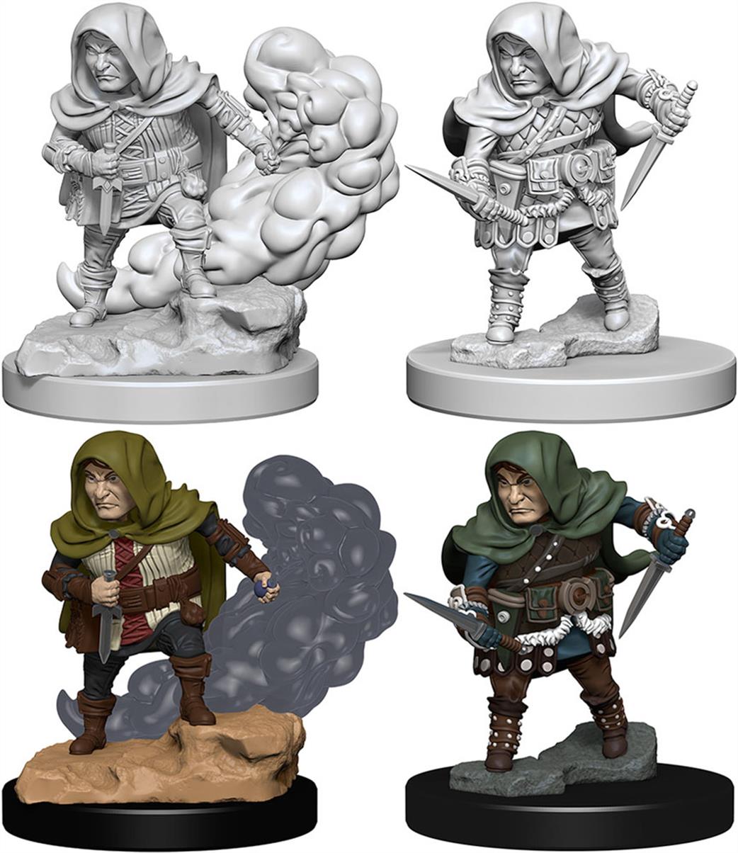 Wizkids  72626 Halfling Male Rogue: D&D Nolzur's Marvelous Unpainted Miniatures