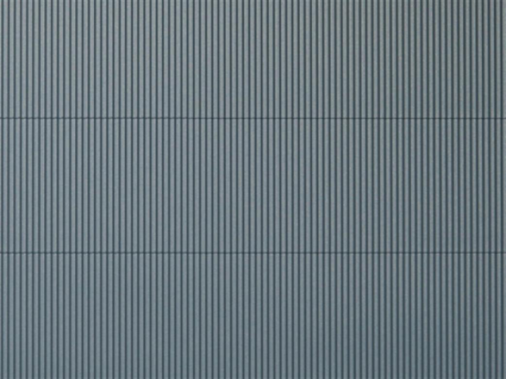 Auhagen ho/tt 52231 Corrugated Iron Grey 2 Pieces