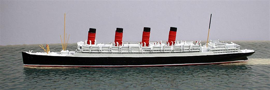 CM Models 1/1250 CM156 Aquitania, Cunard transatlantic liner, 1914