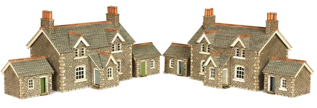 Metcalfe N PN155 Railway Cottages Card Kit