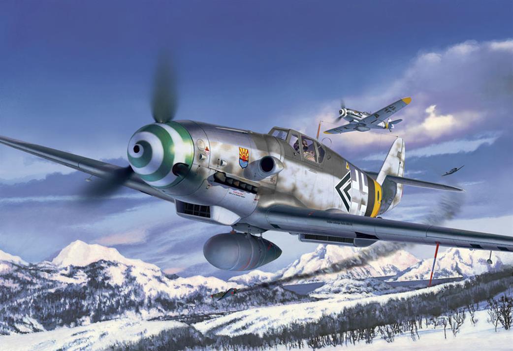 Revell  63653 Messerschmitt BF109G-6 Easy Click System Model Set