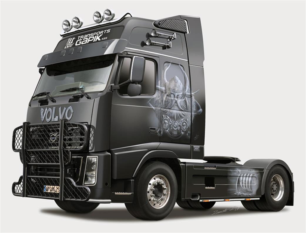 Italeri 1/24 3931 Volvo FH16 Viking Truck Cab Kit