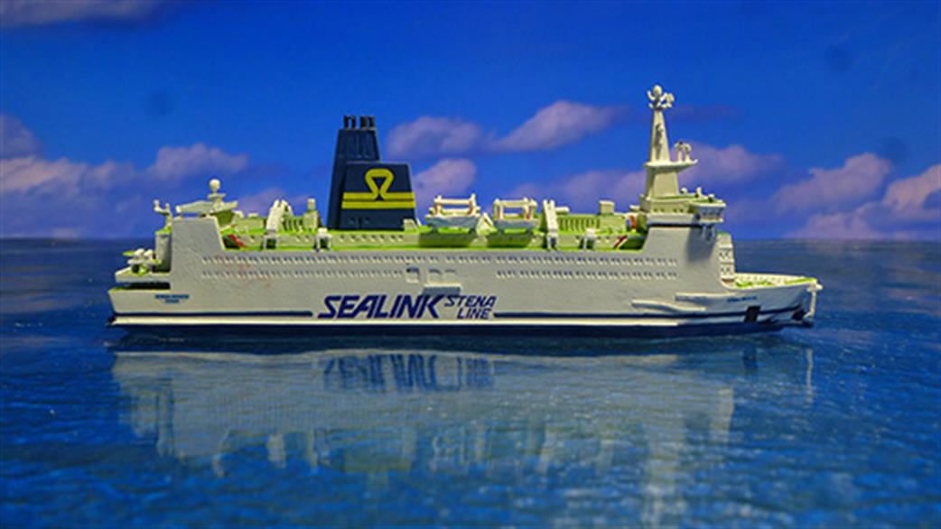 Risawoleska 1/1250 Ri152a Stena Invicta 1991 Sealink Stena Line Line Diecast Ship Model