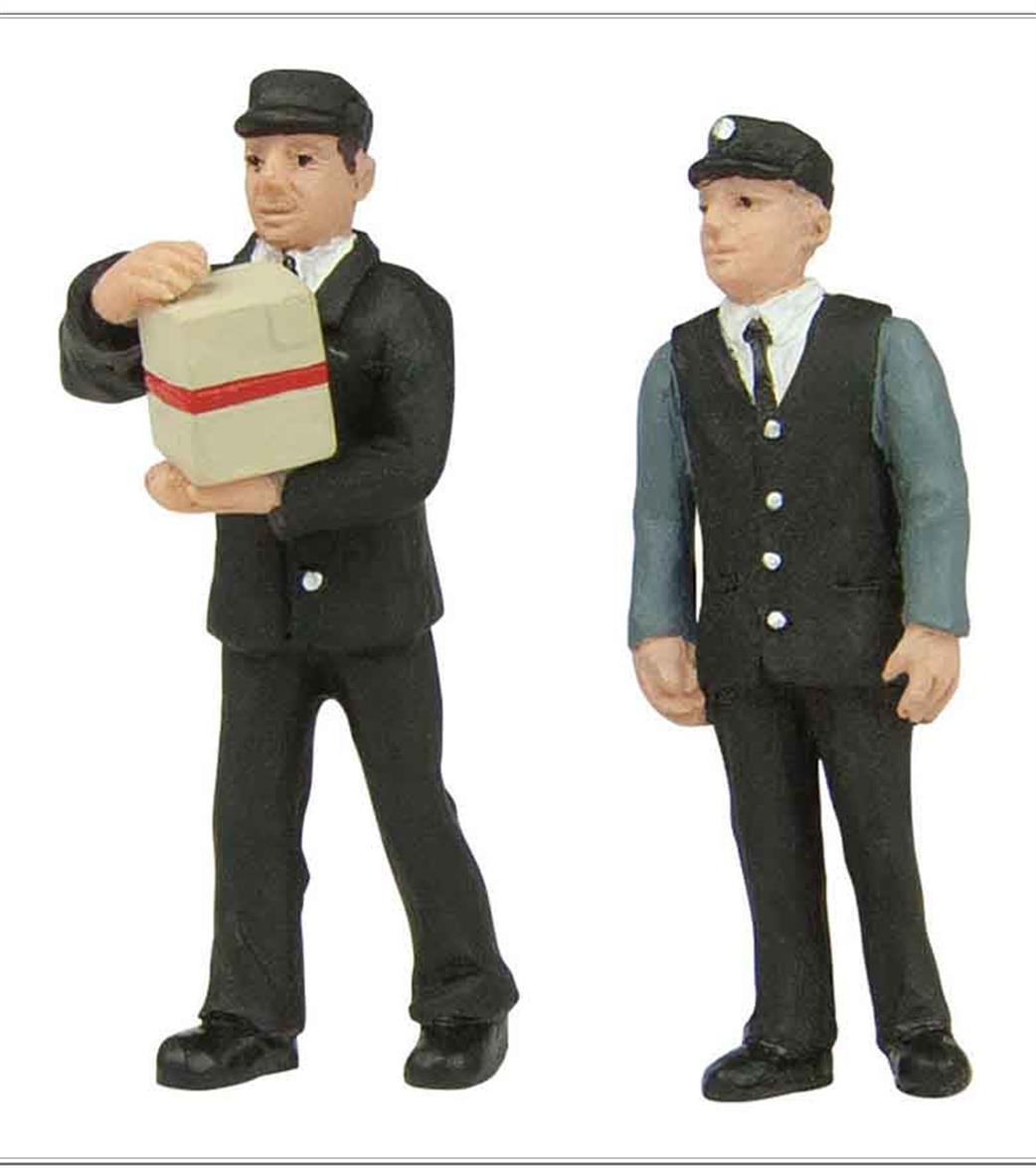 Bachmann O Gauge 47-412 Scenecraft Station Staff 1970s Uniforms Pack B