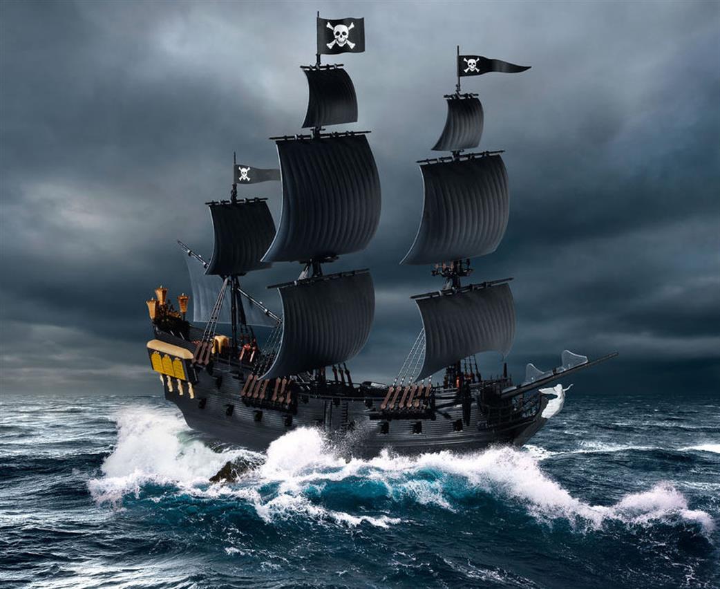 Revell 1/150 05499 Black Pearl Pirate Ship Kit