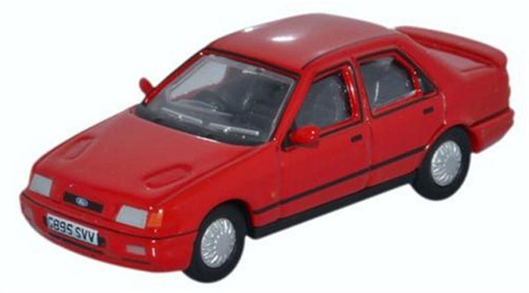 Oxford Diecast 1/76 76FS003 Ford Sierra Sapphire Radiant Red